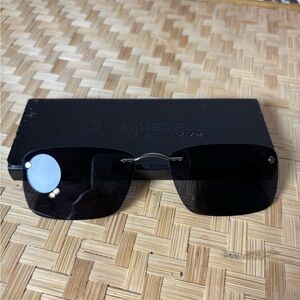 Chemistrie Black Magnetic Sunglasses Clip On